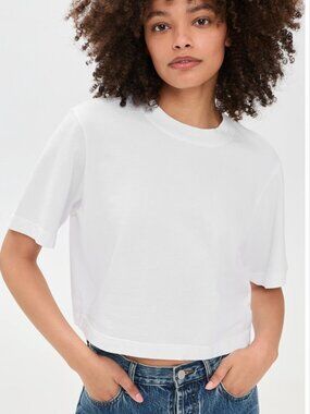 NWT Cotton Citizen The Tokyo Crop Tee